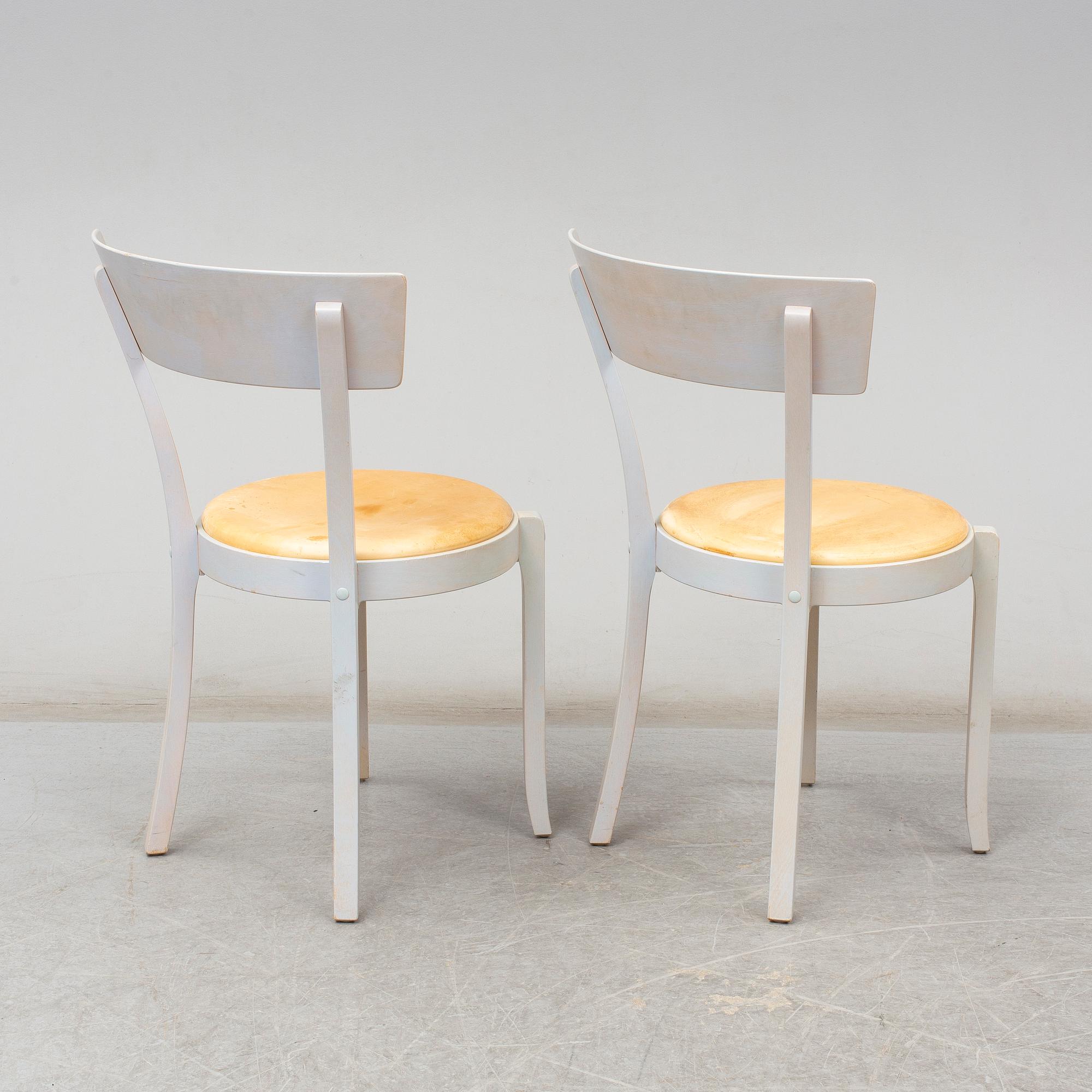 ÅKE AXELSSON, six 'Gästis' chairs from Galleri Stolen, 1996.