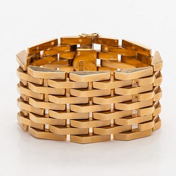 Armband, 18K guld, Italien.