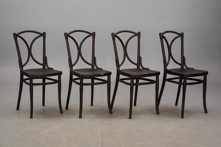 STOLAR, 4 st. Thonet, 1900-tal.