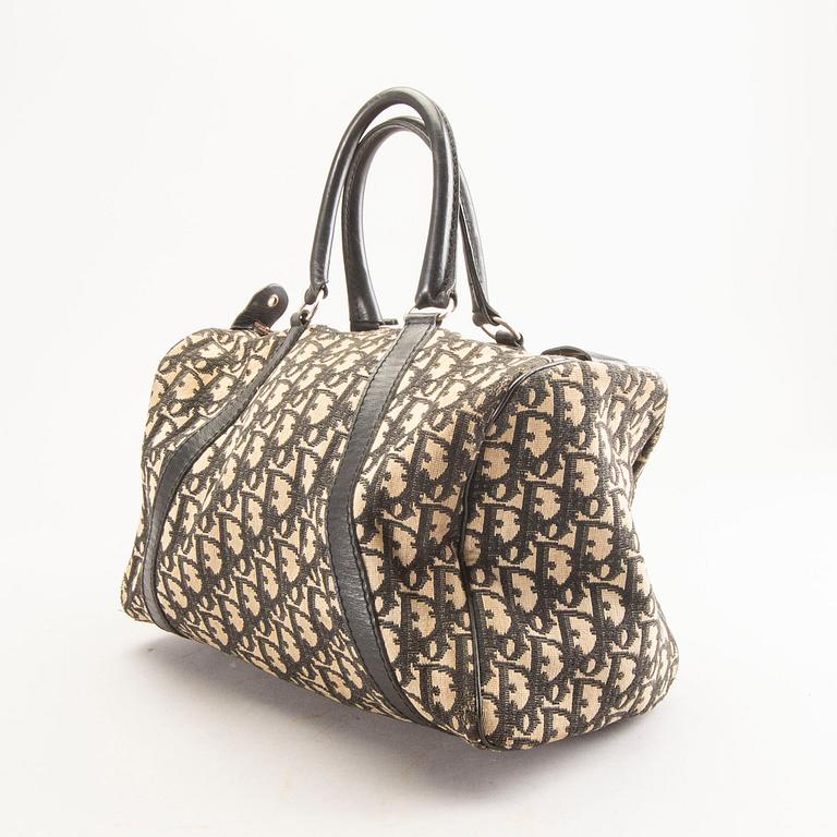 Christian Dior, bag and wallet / key holder, 1970s-80s.