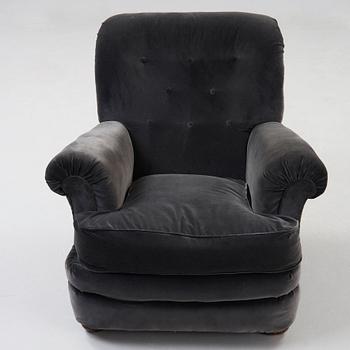 Josef Frank, fåtölj, Firma Svenskt Tenn, Sverige sannolikt 1940-tal, modell 336.