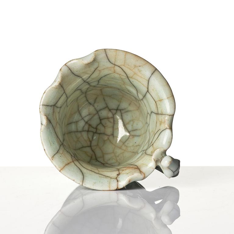 Kopp, porslin. Qingdynasty, 1700-/1800-tal.