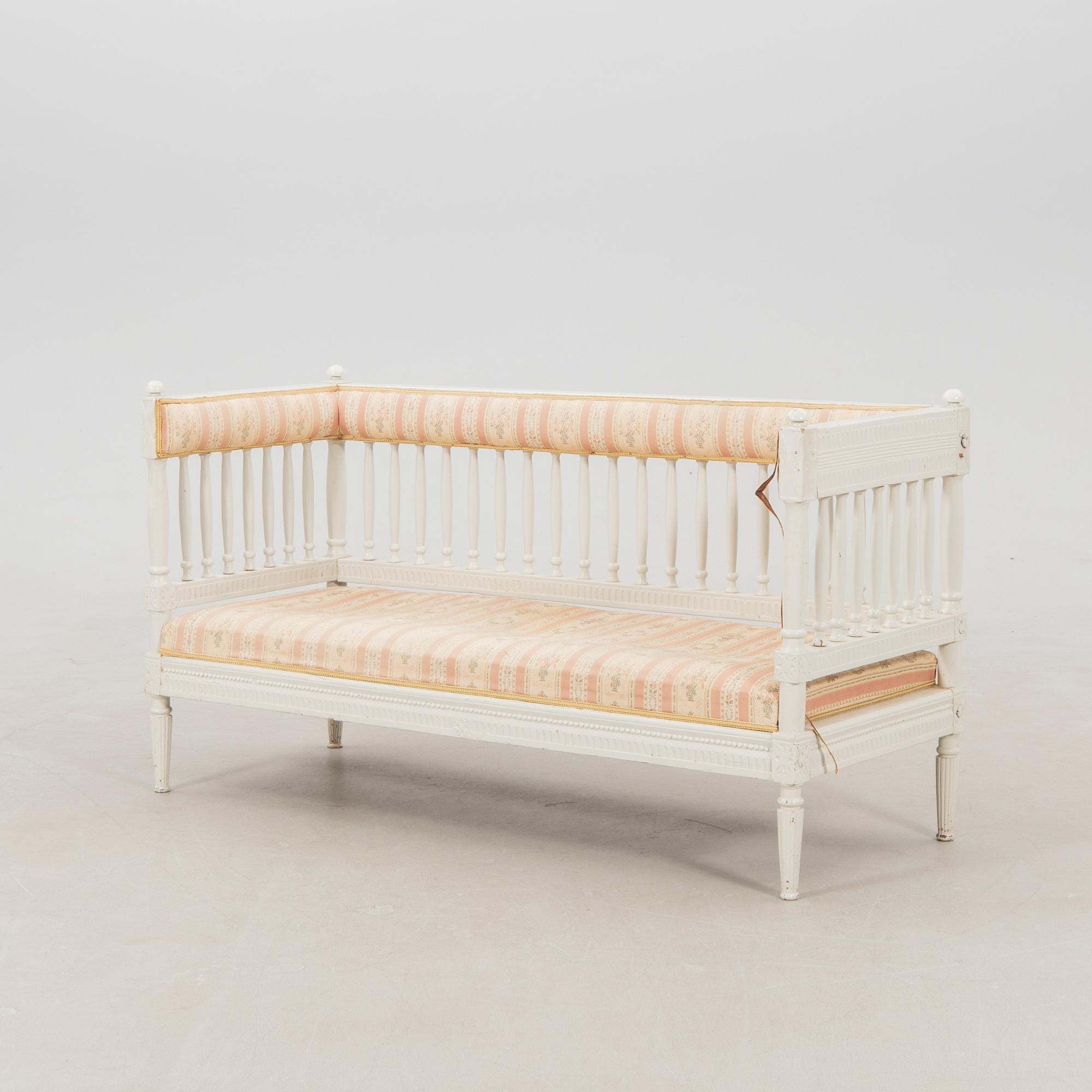 Soffa Sengustaviansk 1800-talets första hälft.