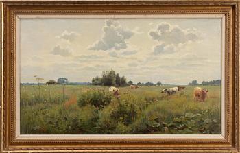 William Sidney Cooper, Grazing Cattle.