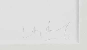 LASSE ÅBERG, färglitografi, signerad.