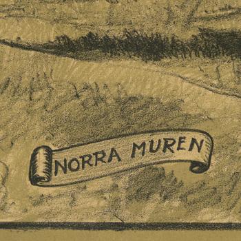 Louis Sparre, "Norderport", "Österport", "Södra muren", "Norra muren".