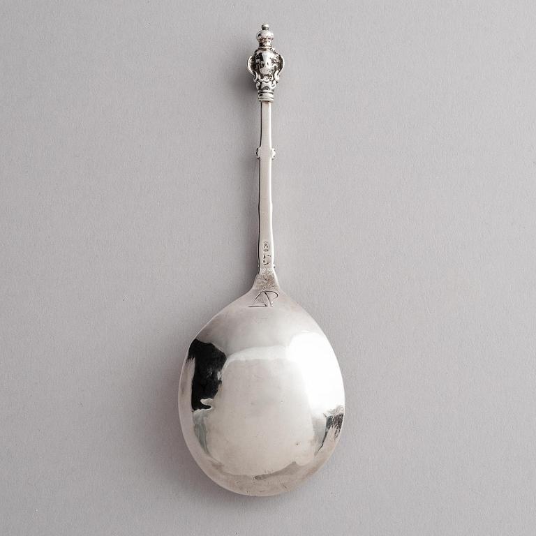 David Richter d.ä., sked, silver, Stockholm (verksam 1630-1677 (1678)). Barock.
