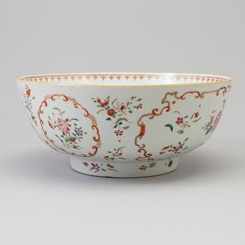 SKÅL, kompaniporslin. Qingdynastin, Qianlong (1736-95).