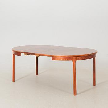 Nils Jonsson, dining table Troeds and 6 chairs, 1960s/70s.