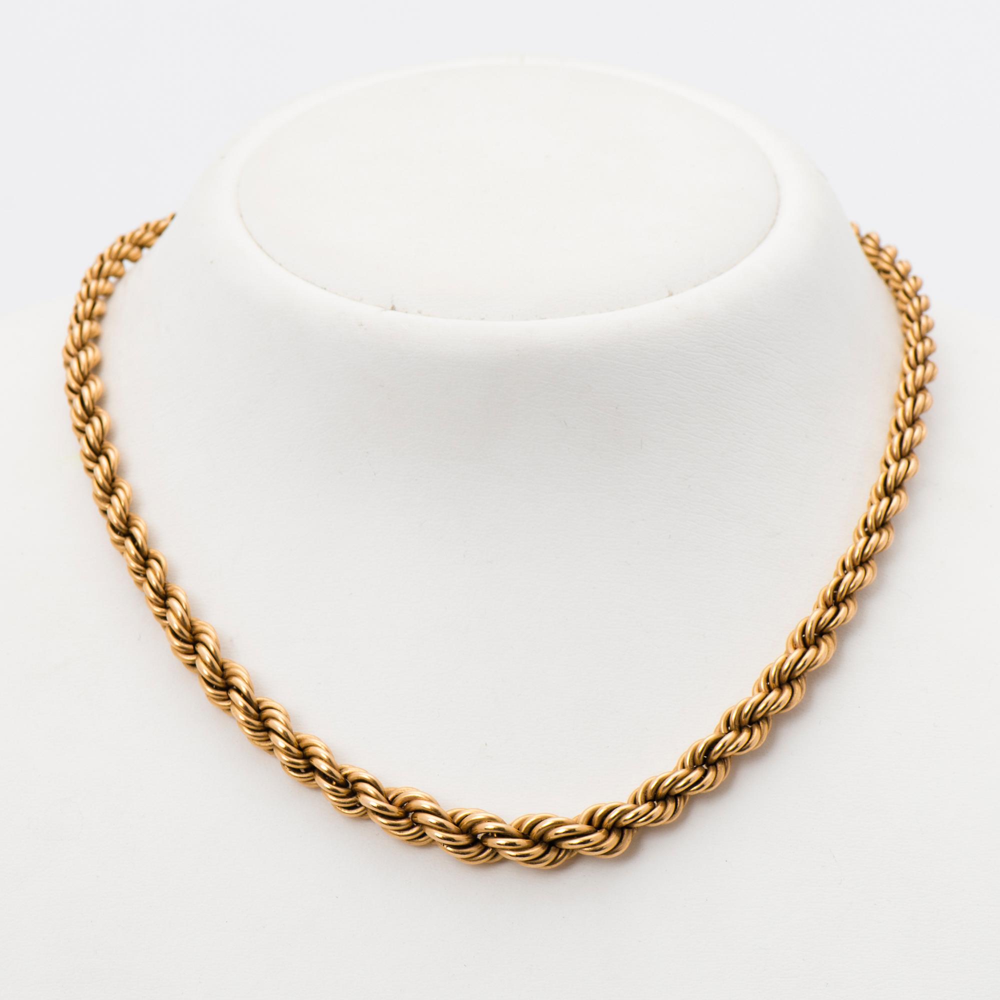 HALSSMYCKE, 18K guld.