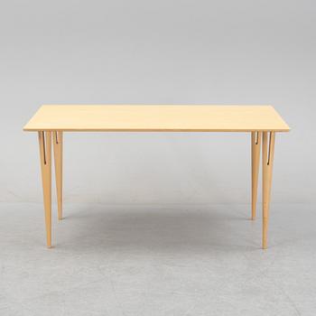 Bruno Mathsson, a birch-veneered dining table from Bruno Mathsson International.