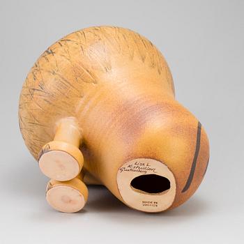 A Lisa Larson stoneware sculpture, K- Studion, Gustavsberg.