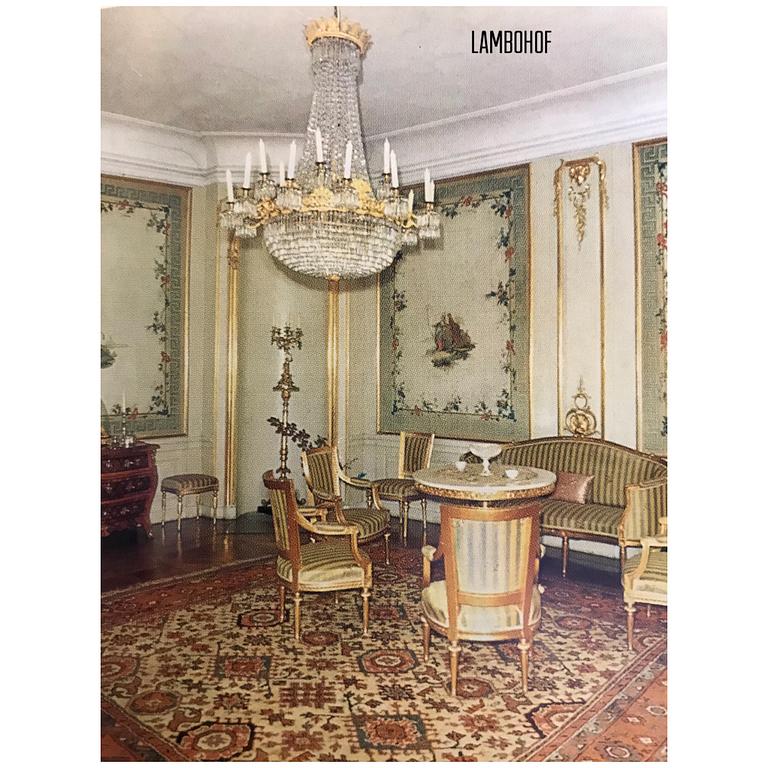 LJUSKRONA, för 18 ljus, empire, 1830-tal.
