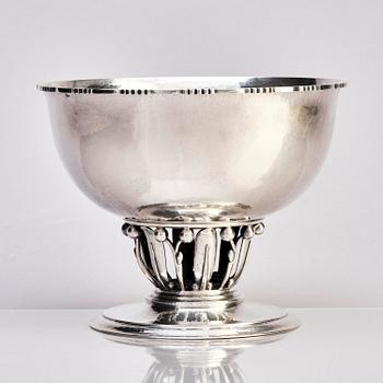 Georg Jensen, a silver bowl, design nr 19A, Copenhagen 1919-1927.