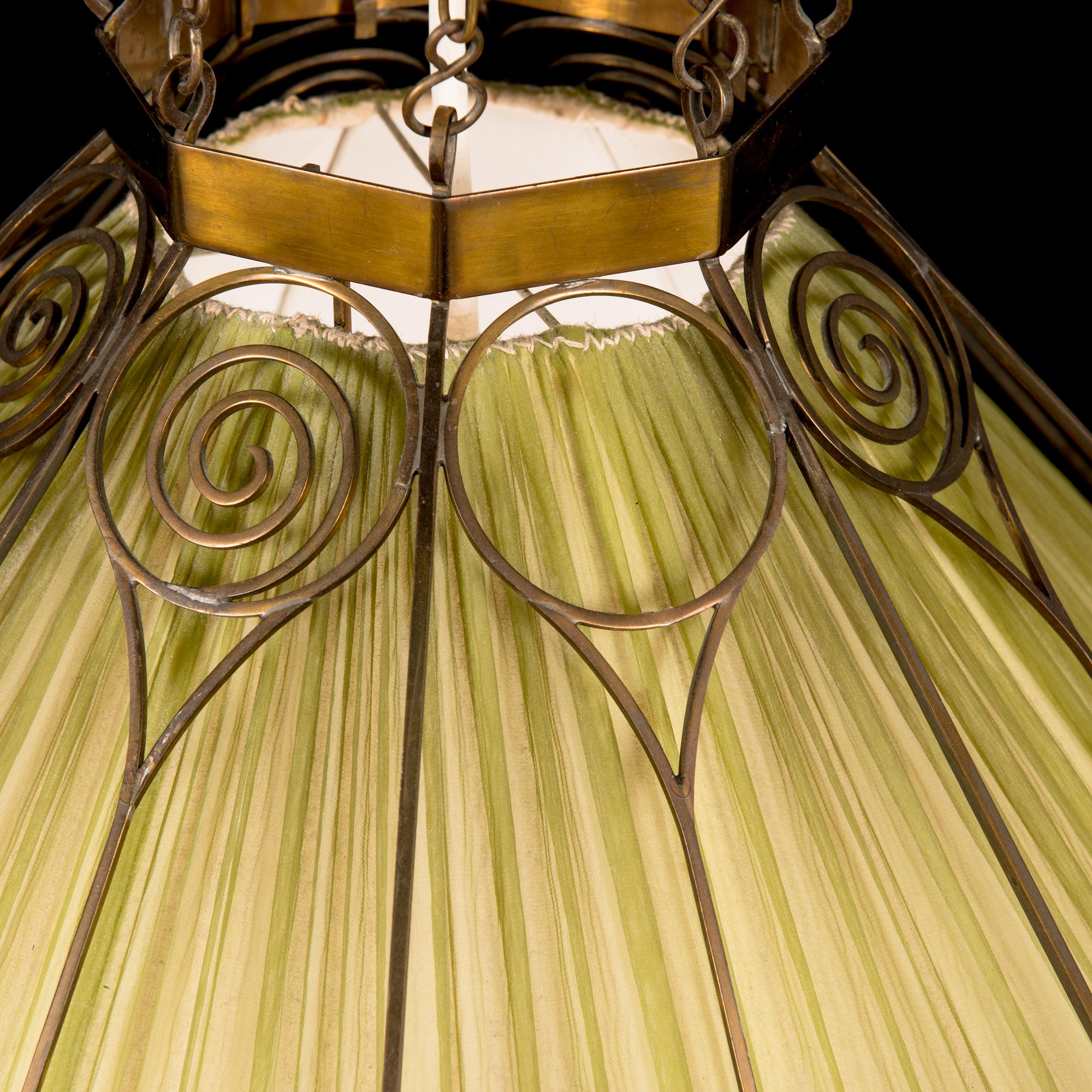 An early 20th century pendant light by Allan Helenius.
