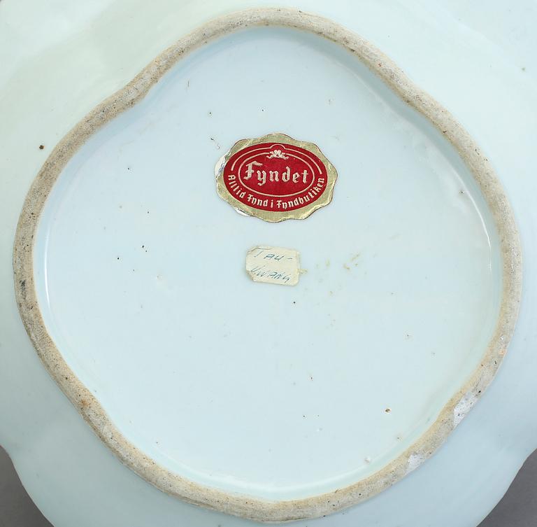 FAT, porslin, Kina 1800-tal.