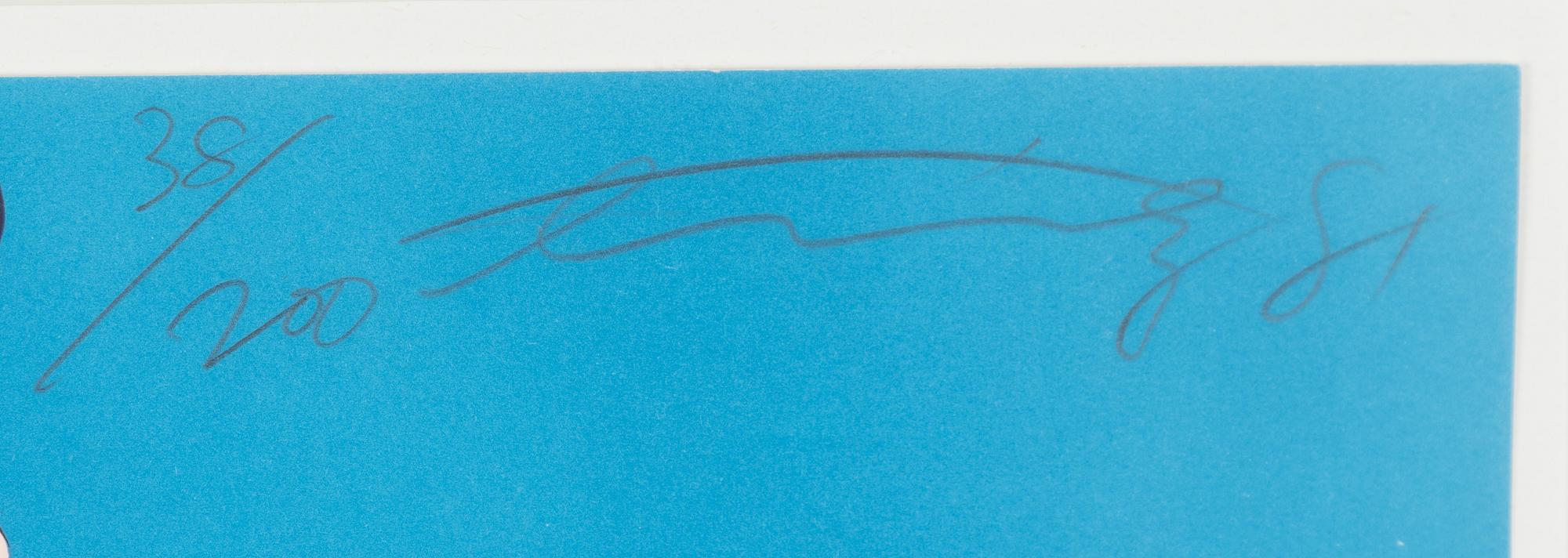 Walasse Ting, Composition with Horse.