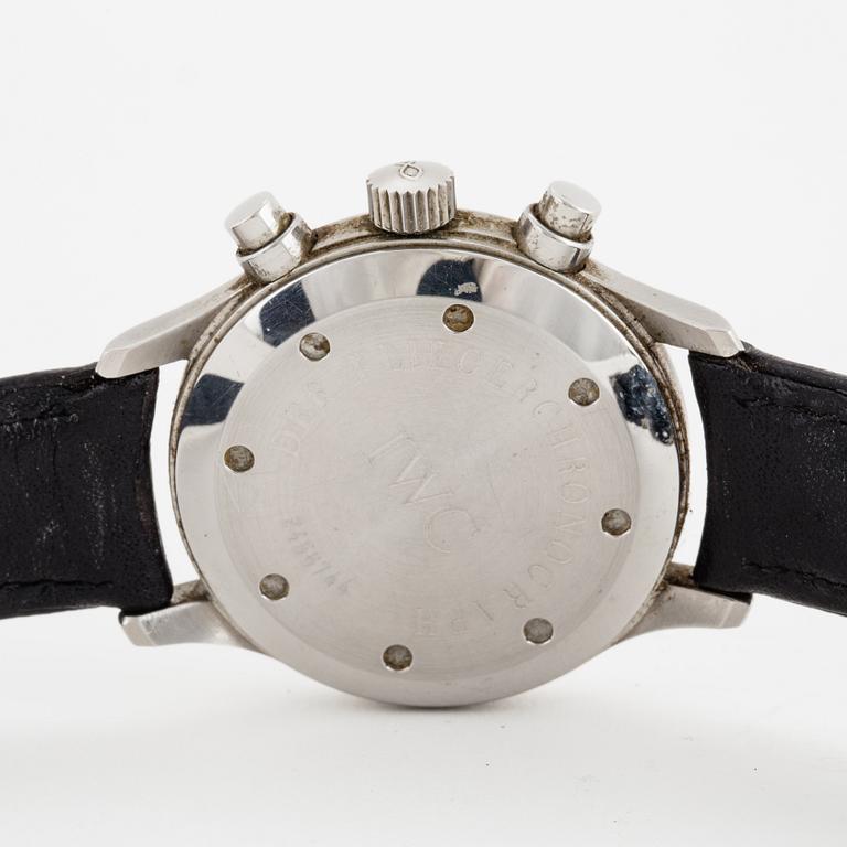 IWC, Pilots Flieger Chronograph, wristwatch, 36 mm.