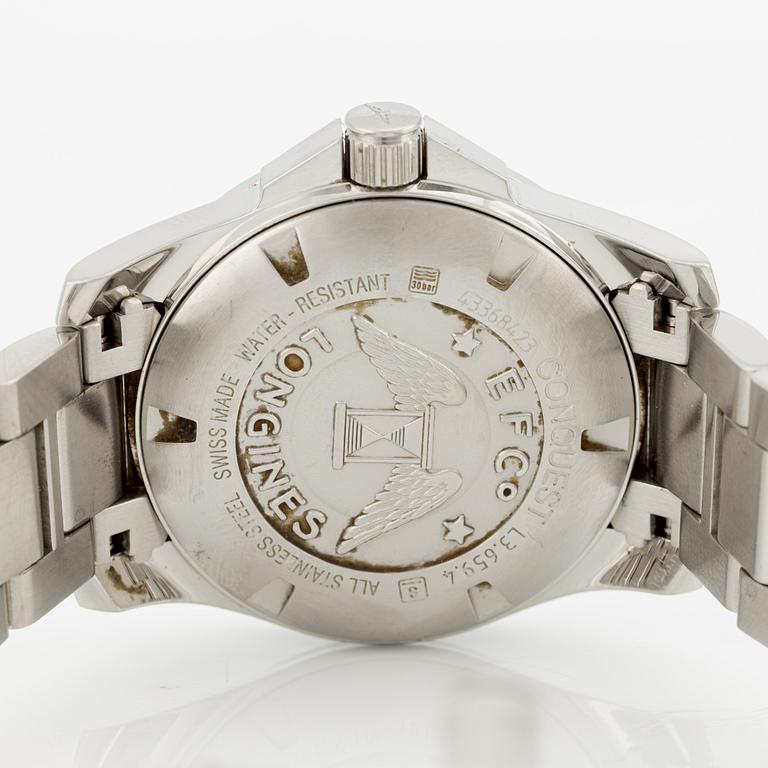 Longines, Conquest, wristwatch, 41 mm.