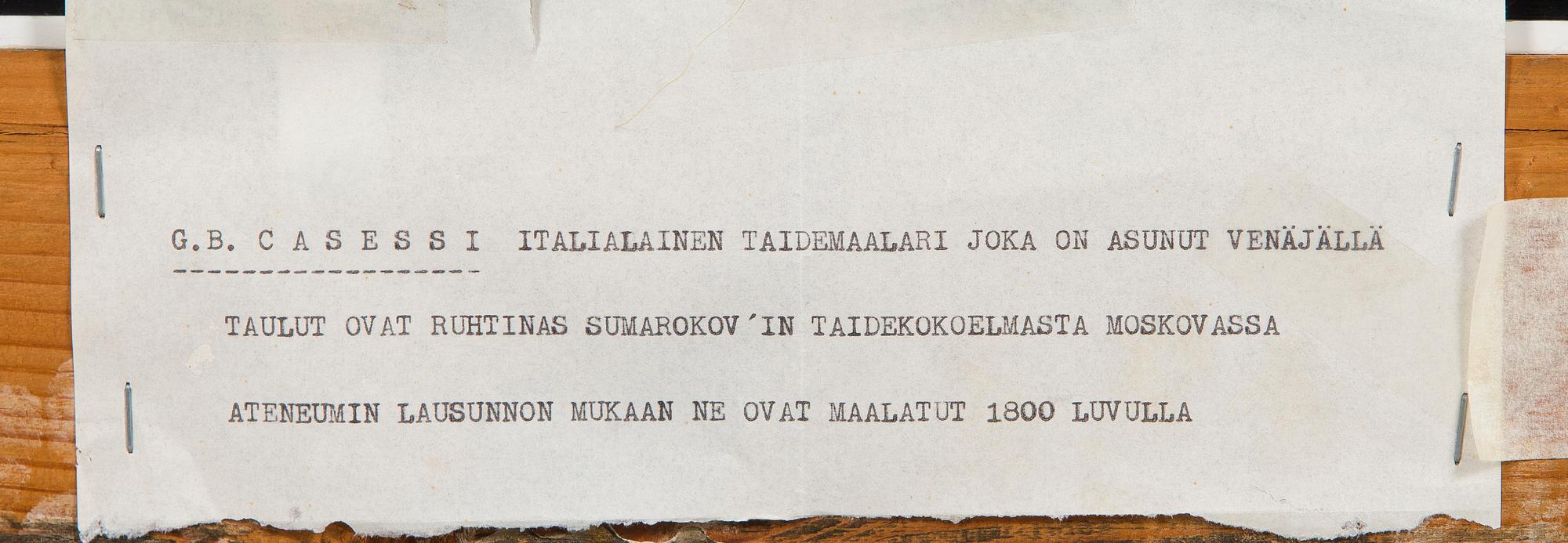Gabrielo Bartolomeo Casessi, Hedelmäasetelma.