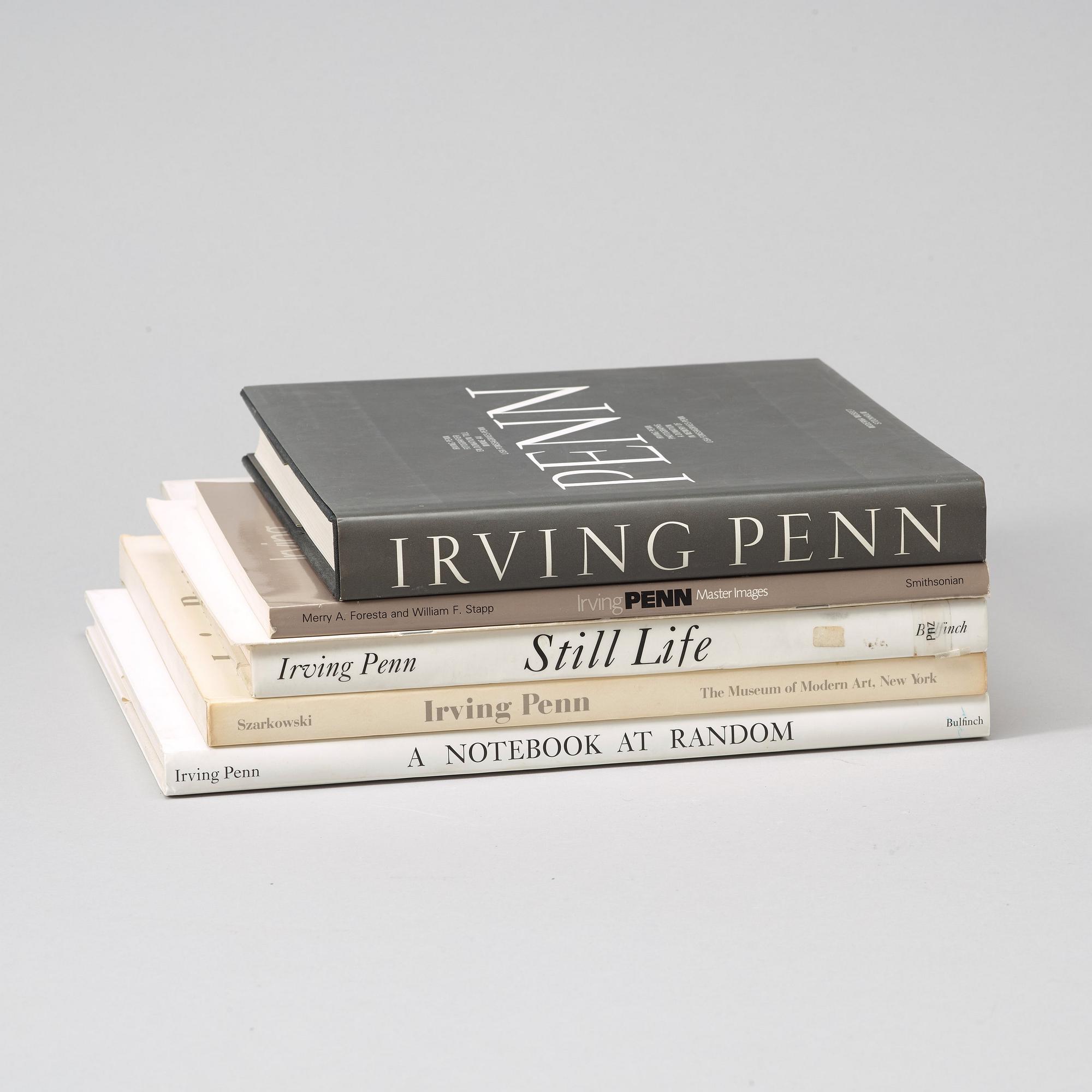 Photo books, 5, Irving Penn.