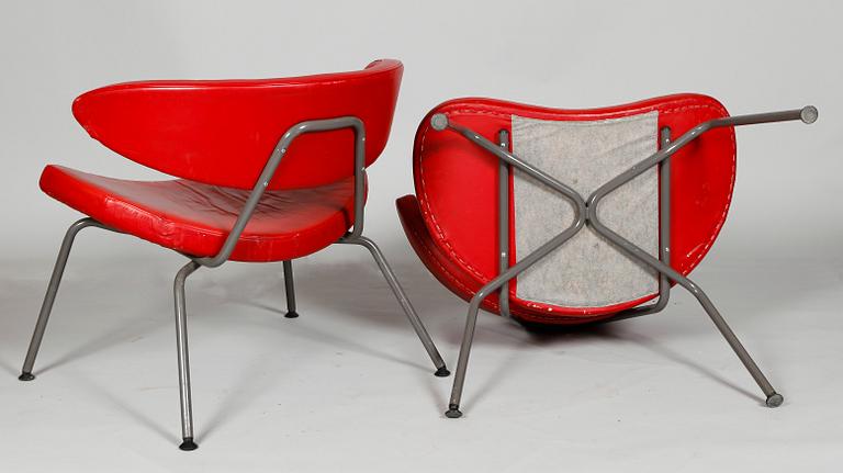 FÅTÖLJER, 1 par, 1950-/1960-tal.