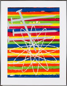 JAMES ROSENQUIST,  "TIME STREAM PRIX NOBEL".