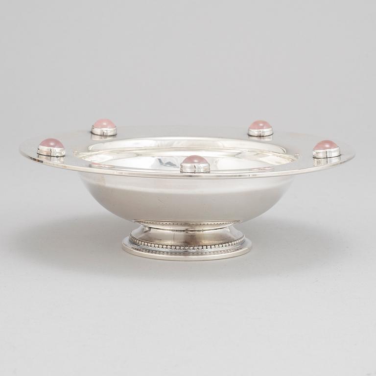 Mogens Bjørn Andersen, a sterling silver bowl, Birkerød, Denmark 1950-60s.