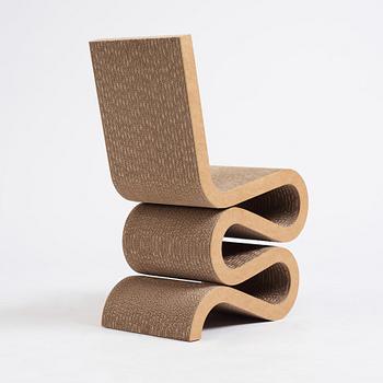 Frank Gehry, "Wiggle side chair", Vitra, post 1972.