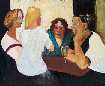 563. Peter Dahl, "Några damer på restaurang".