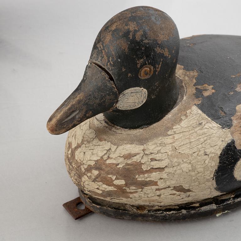 A set of three decoy ducks, first half of the 20th Century.