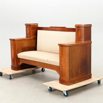 Sofa, Empire style, first half of the 20th century.