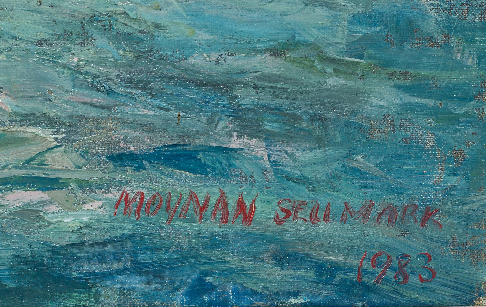 MARGRET MOYNAN SELLMARK, olja på duk, sign och dat 1983.