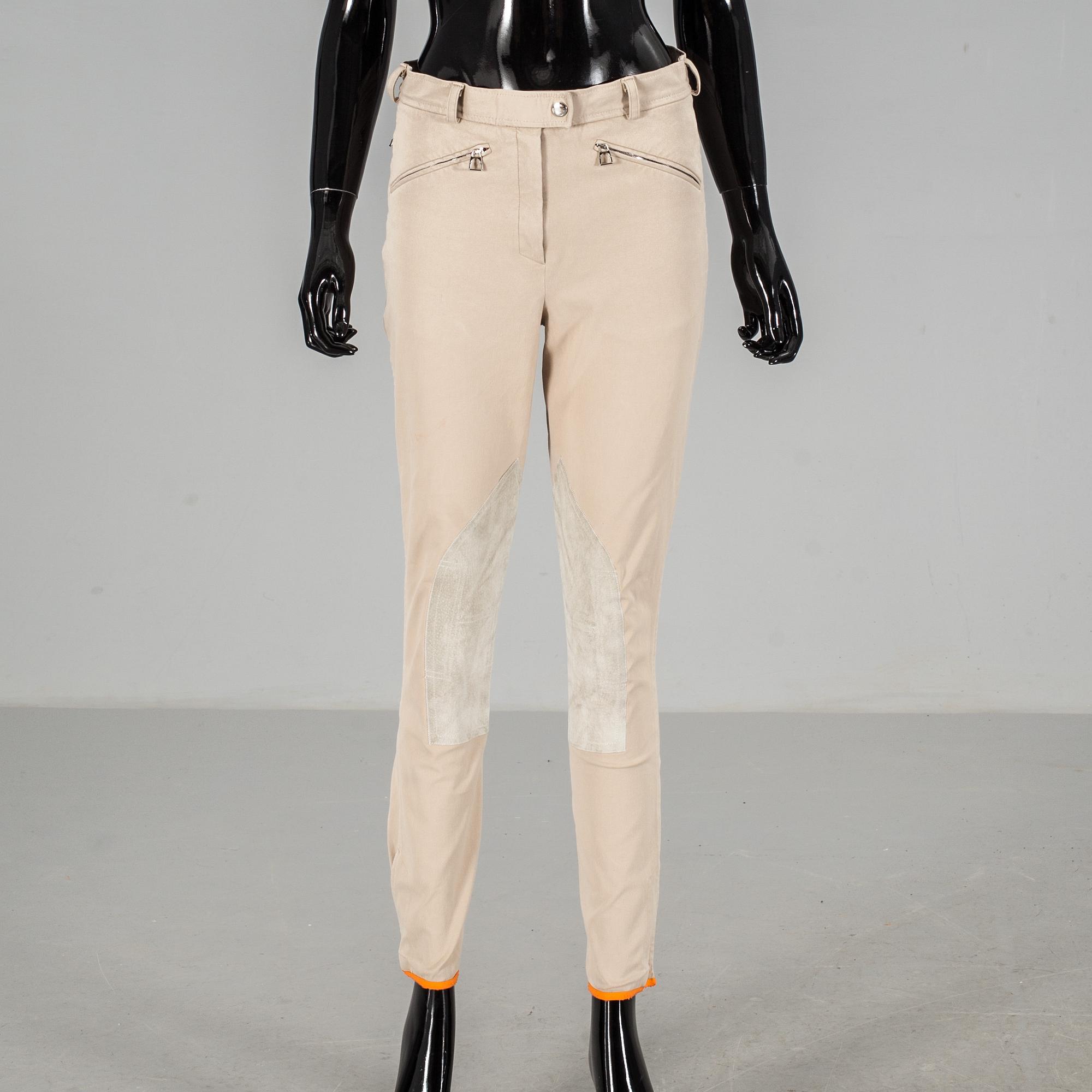 BYXOR, bomullsstretch, Hermès.