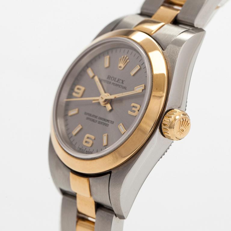 Rolex, Oyster Perpetual, armbandsur, 25 mm.