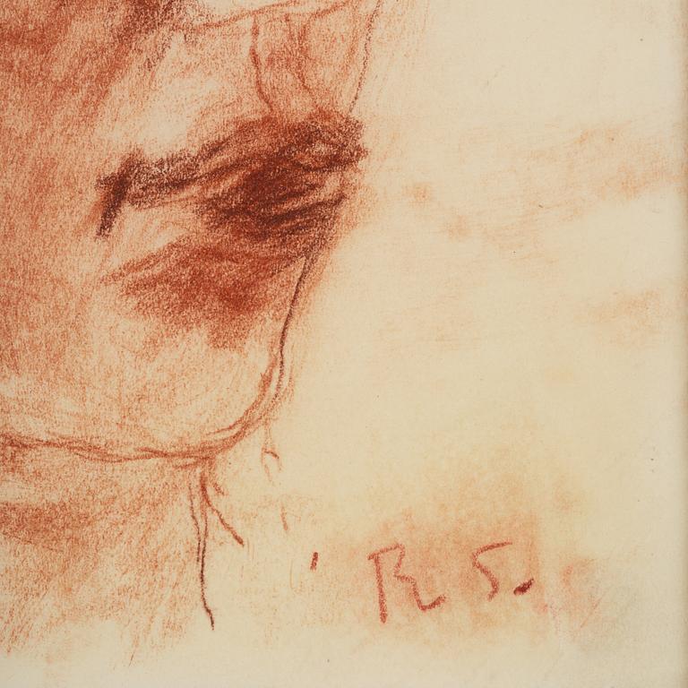 Ragnar Sandberg, Self-Portrait.