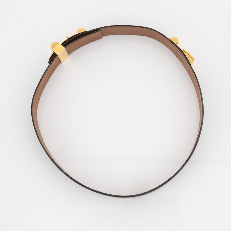 Hermès, skärp, "Collier de Chien", 1991. Storlek 75.