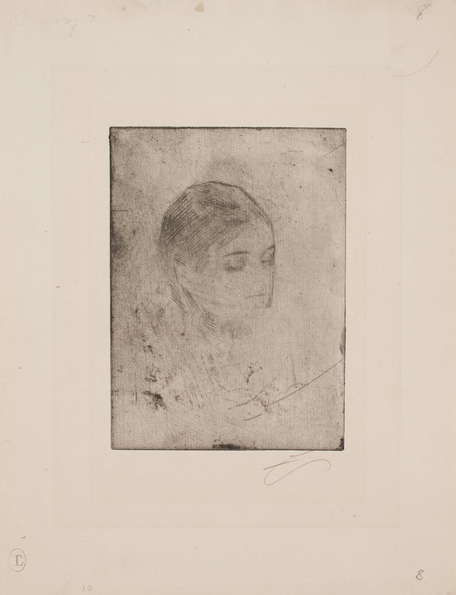 Anders Zorn, "Sorg I".