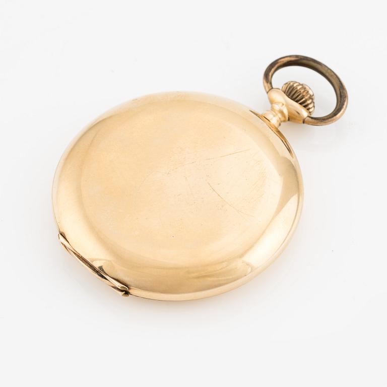 Pocket watch, hunter-case, 49 mm.