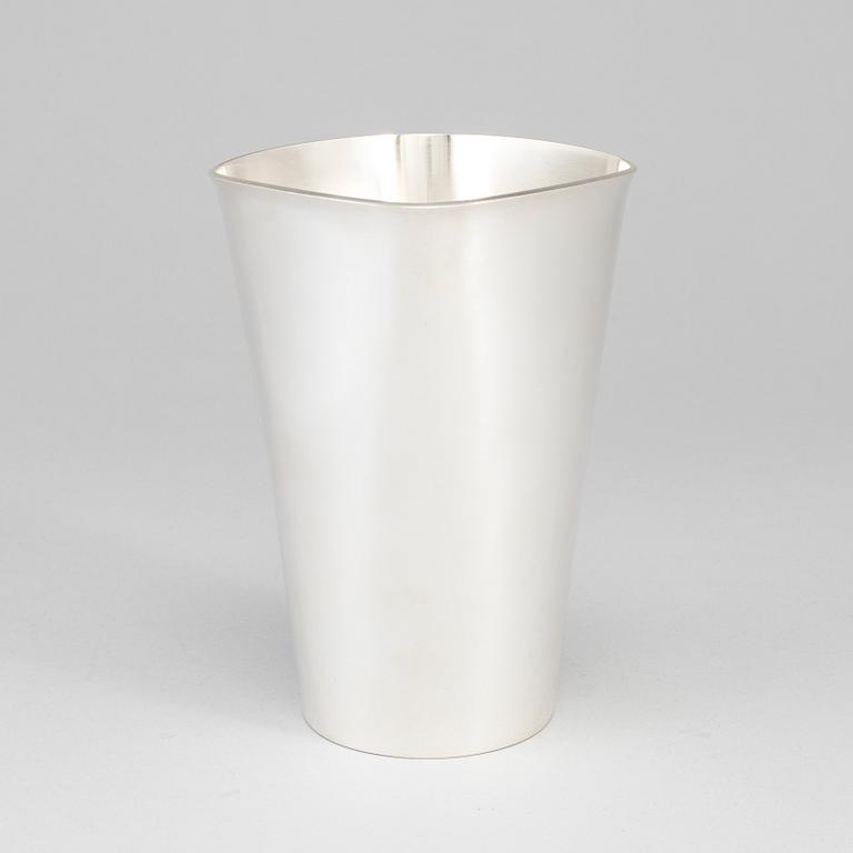 VERA FERNGREN, a silver beaker, GAB, Stockholm 1965.
