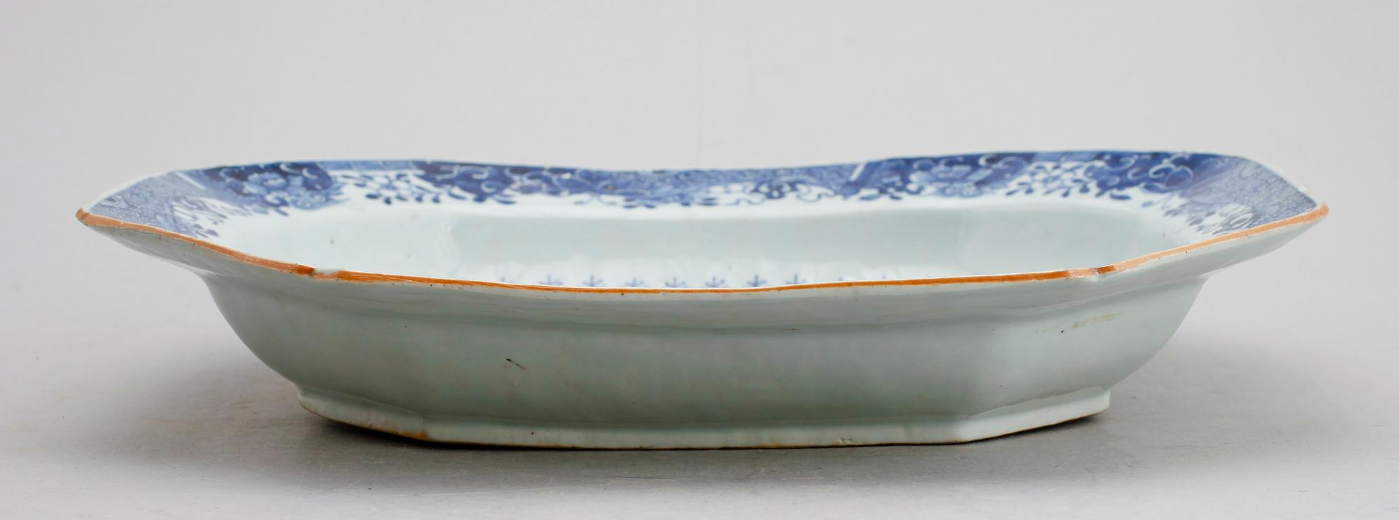 SKÅLFAT, porslin, Kina, 1700-/1800-tal.