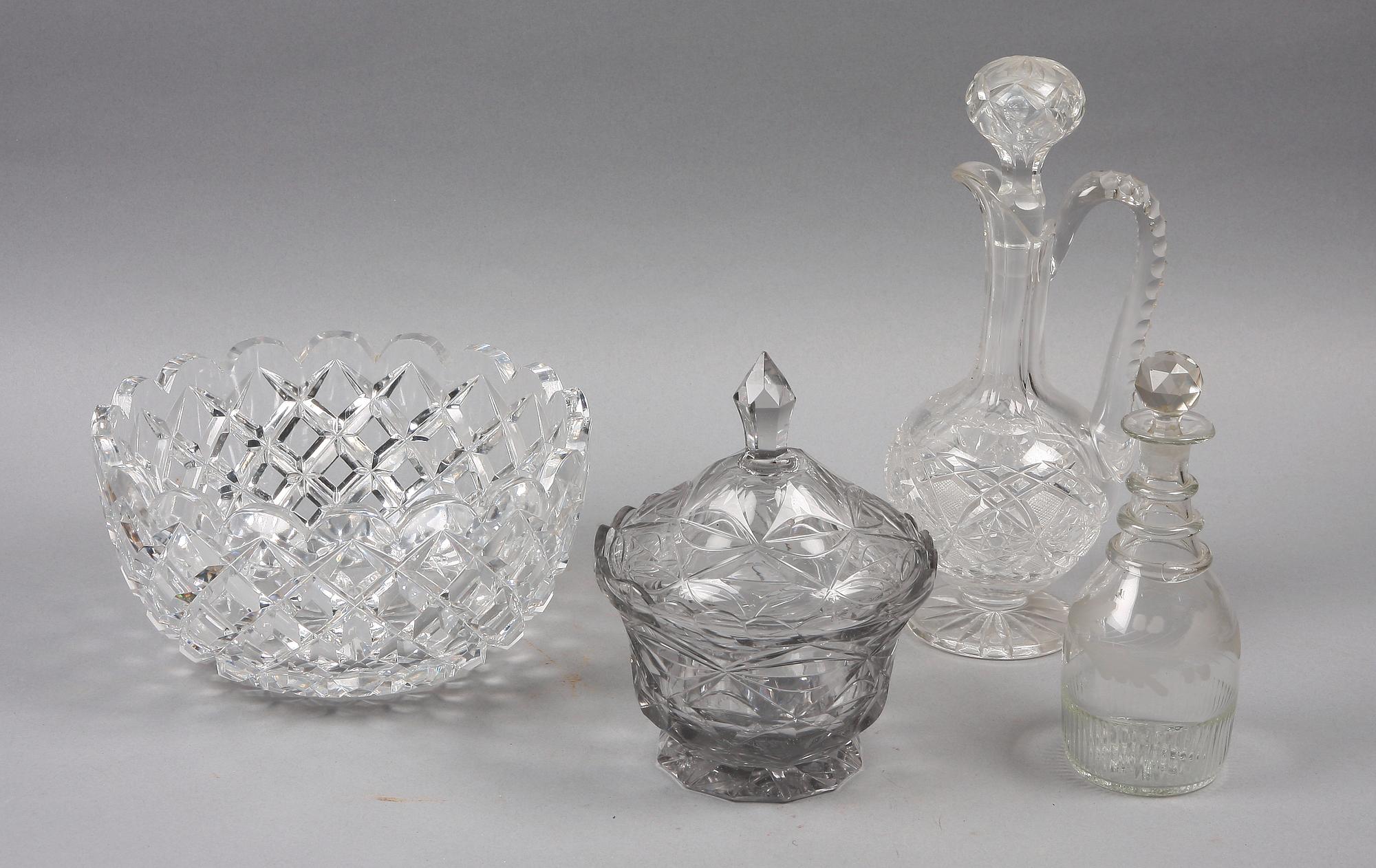 PARTI GLAS, 4 delar, 1800-tal.