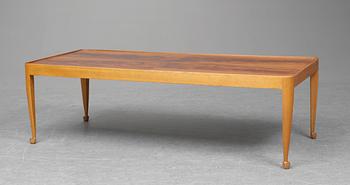 A Josef Frank sofa table in mahogny, version of the "Diplomat", Firma Svenskt Tenn.