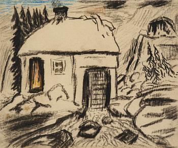 735C. Carl Fredrik Hill, The old mill.
