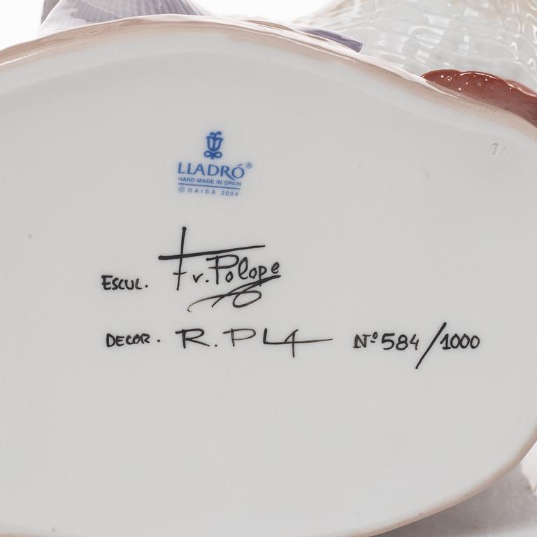 Francisco Polope, figurine, "Underwater journey", Lladró, Spain.