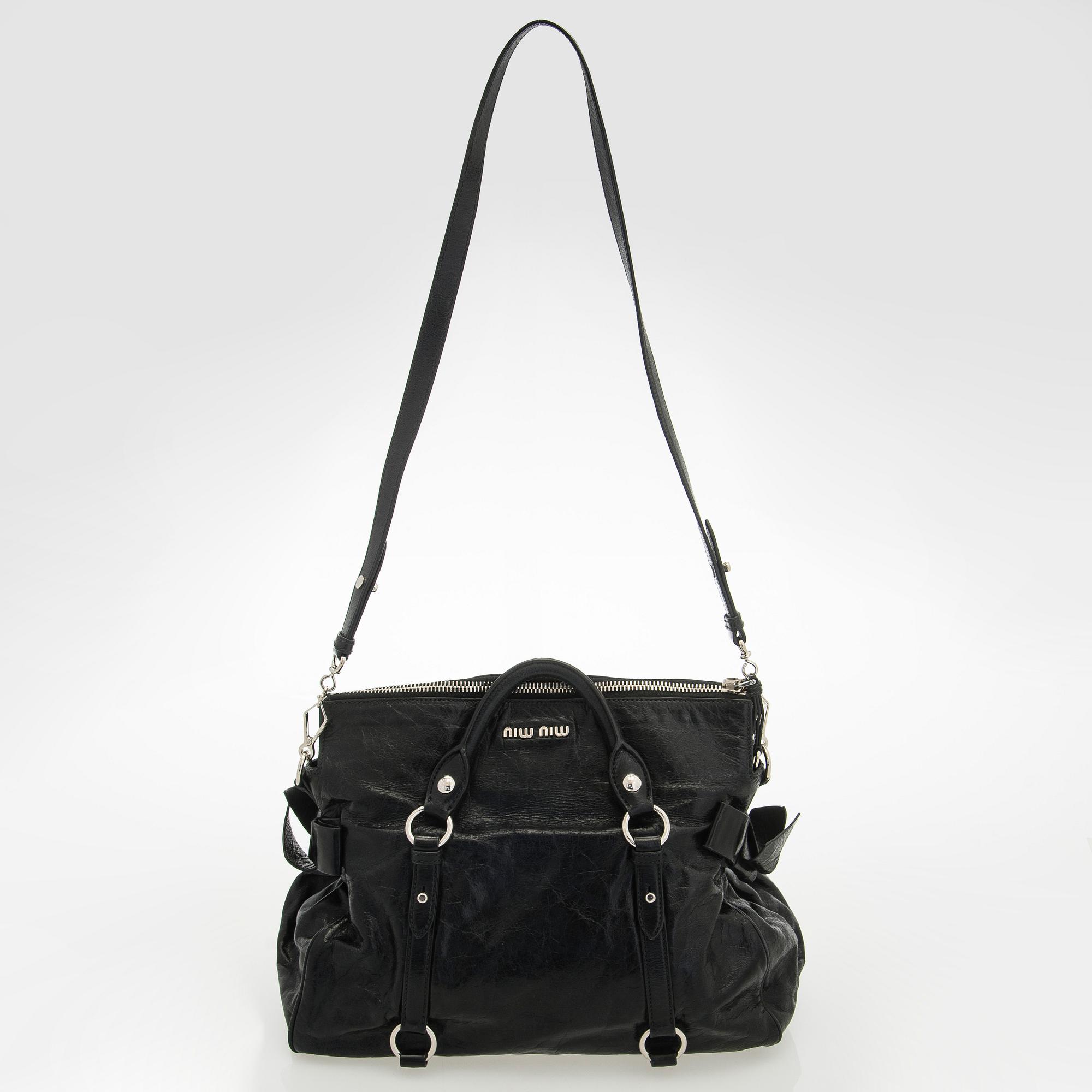 Miu Miu, A 'Bow Satchel' bag.