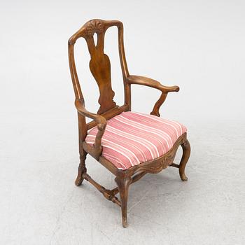 Karmstol, Rokoko, 1700-talets mitt.