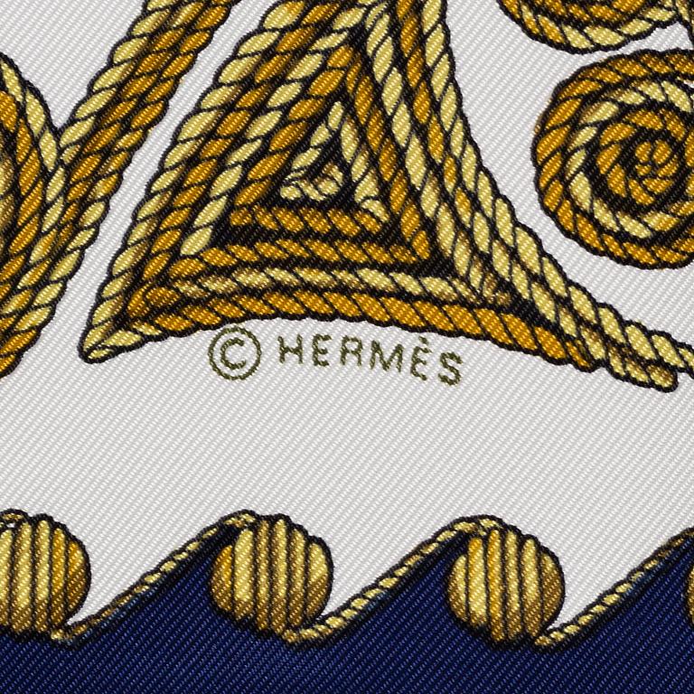 HERMÈS, scarf, 'Arabesques'.