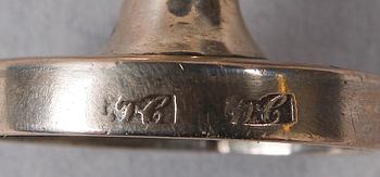 SVAMPDOSA, silver, 1800-tal.