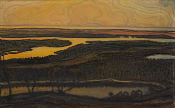 752. Otto Hesselbom, Studie till "Vårt land".